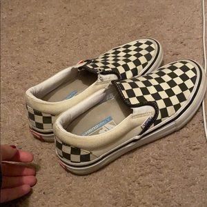 Checkered Vans